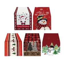 Tablecloth Table Runner Santa