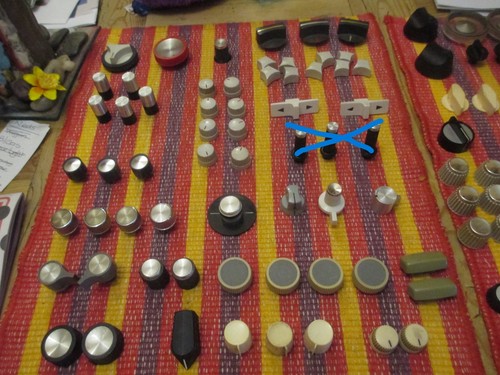 Vintage knobs for record - knobs,