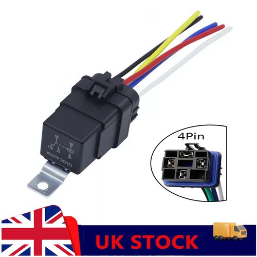 12v 40a pin relay universal - 4,