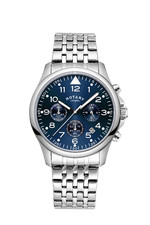 Rotary Mens Watch with Blue