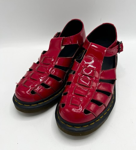 Martens eleanor uk6 red - martens,