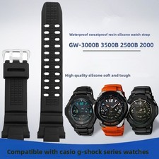 For Casio Aviation GW-3000B 3500B 2000/2500 Waterproof Silicone Watch Band Strap