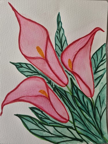 Original watercolour painting - watercolour,