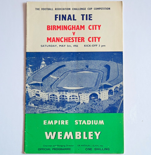 Cup final programme - fa,