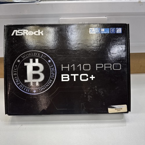 Mainboard asrock h110 pro - h110, btc+