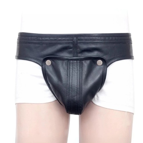 Real leather jockstrap for - leather,