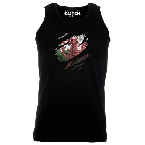 Torn wales flag vest - torn,