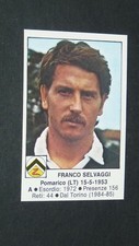 #223 FRANCO SELVAGGI UDINESE ZEBRETTE FOOTBALL FOOTBALL FOOTBALL FOOTBALLERS 1984-1985 EDIS