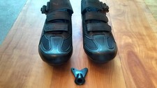 BlazeRun Mountain Bike Shoes Black - Size UK 9.5 / EU 44/27.5 cm - New