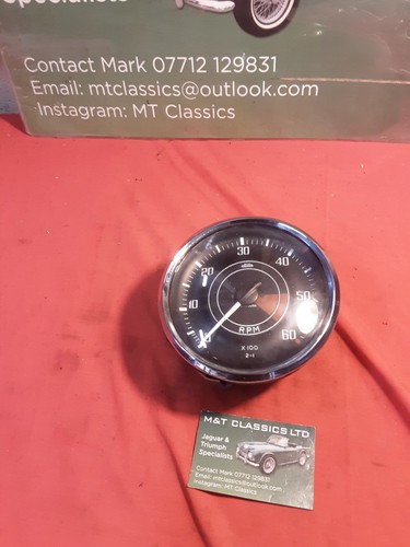Triumph tr4 tachometer gauge - triumph,