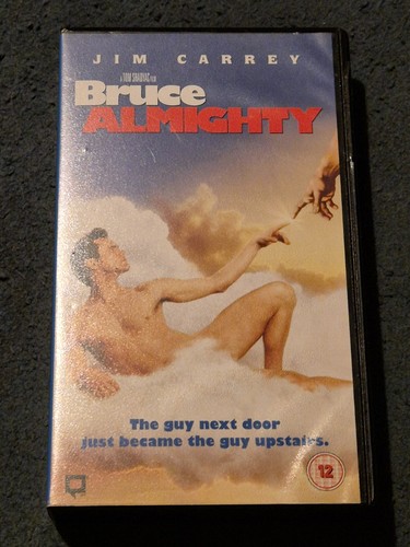 Bruce almighty vhs - bruce, tape