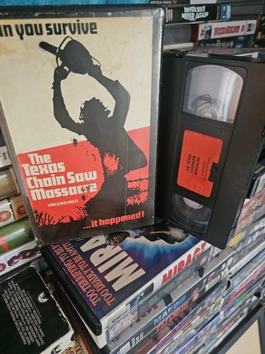 Vhs texas chainsaw - vhs,