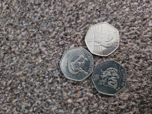 London olympics 50p - london, coins