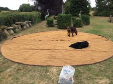 Large Canvas Bell Tent and accessories