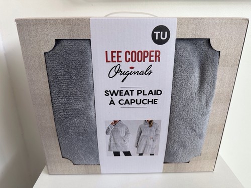 Lee cooper blanket hoodie grey - lee,