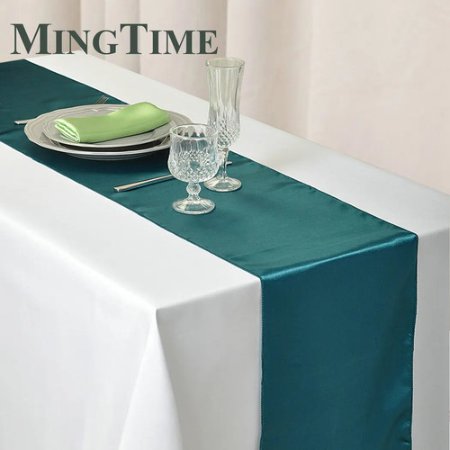 Satin table runner 30cm - table,