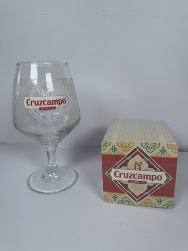 Cruzcampo lager pint glass - pint,