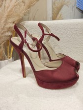 Karen Millen Burgundy Satin