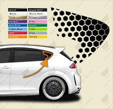 Rear quarter window vinyl