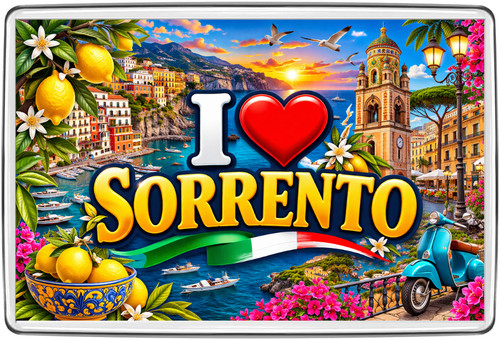 Sorrento italy love fridge - sorrento, i