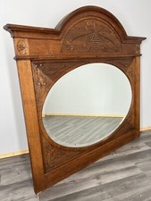 Wall Mirror Antique French Oak
