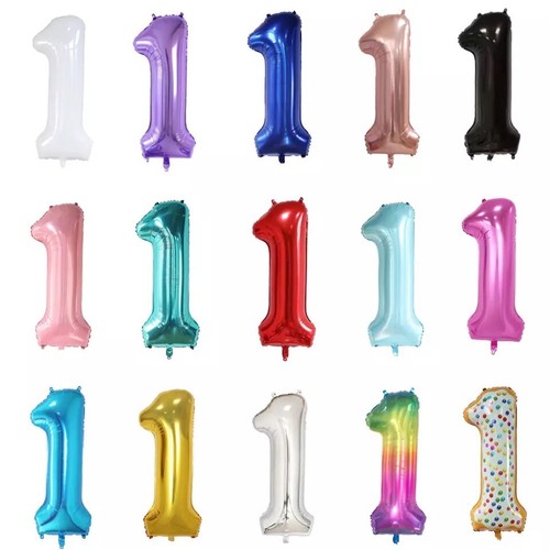 Foil giant number balloons - giant,