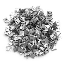 250/1000pcs Metal Buckle Clip