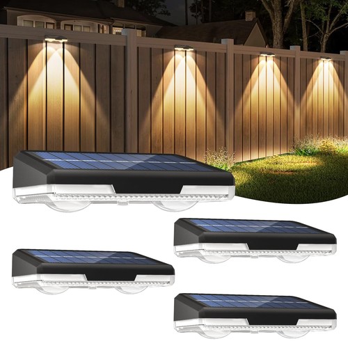 Pack solar fence lights - solar,