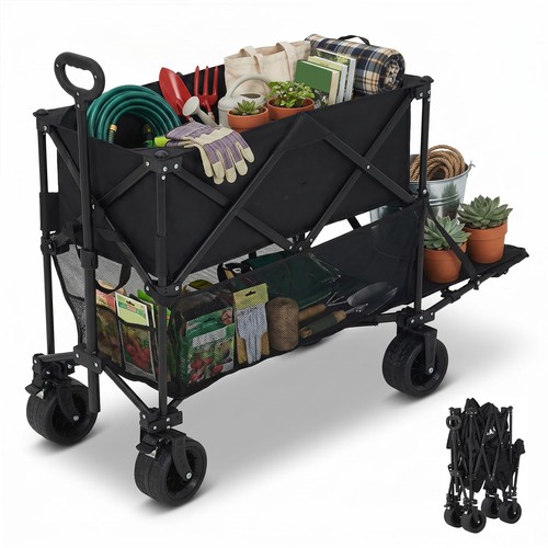 Collapsible tier folding - 2-tier,