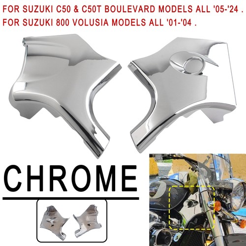 Chrome abs neck cover - chrome,