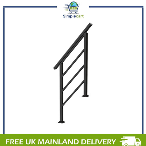 Outdoor handrail for stairs - for,
