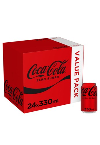 Coca cola zero sugar x - cola, 24