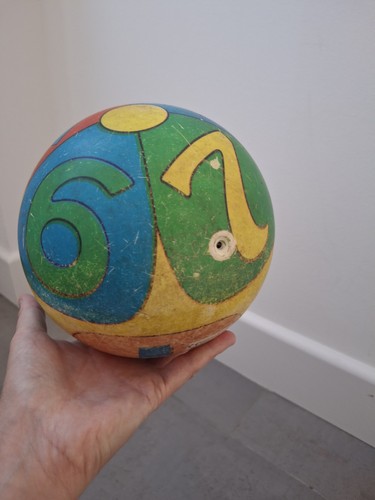 Vintage kids retro ball toy - vintage,