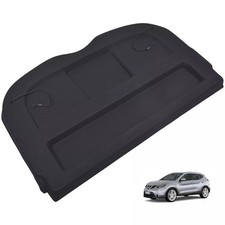 FOR NISSAN QASHQAI Mk2 J11 2014-2021 PARCEL SHELF BOOT LOAD COVER BLACK