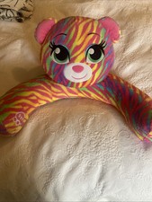 Build A Bear Large Teddy Bear - Backrest Cushion/Pillow - Rainbow Hugs