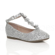 GIRLS KIDS CHILDRENS FLAT