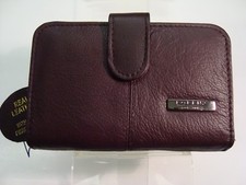 Ladies Leather Purse Wallet with Large Coin Pocket and all the Features RFID