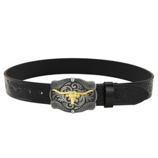 Longhorn Bull Belt Cowboy
