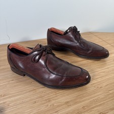 Barker Men’s Brown Leather Shoes Size UK 10.5 G Lace Up