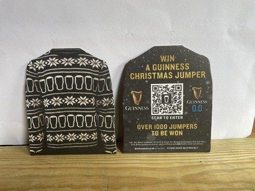 125 guinness beer mat - 125, x