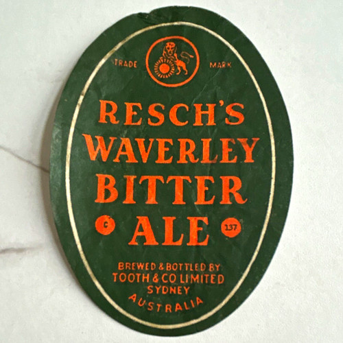 Resch waverley bitter - resch’s,