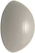 White Rubber Wall Door Stop Bumper 60mm Self Adhesive Wall Mounted Guard