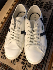 Lacoste White Unisex Trainers