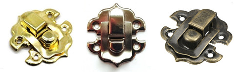 Small antique latch hasp - hasp, lock