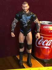 RANDY ORTON WWE WWF Official Action Figure Wrestling Black Outfit