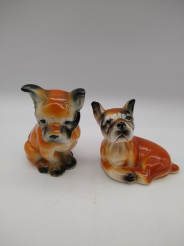 Vintage ceramic boxer dog - 2, x