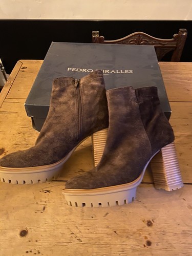 Pedro miralles brown - brown, suede