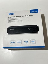 August DVB400 Freeview TV Set Top Box HD 1080p Receiver and Media Player - Boxed