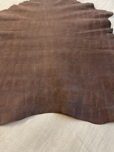 Chocolate brown crocodile - chocolate,