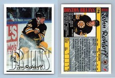 John Rohloff - Bruins #196 Topps 1995-96 Ice Hockey Trading Card